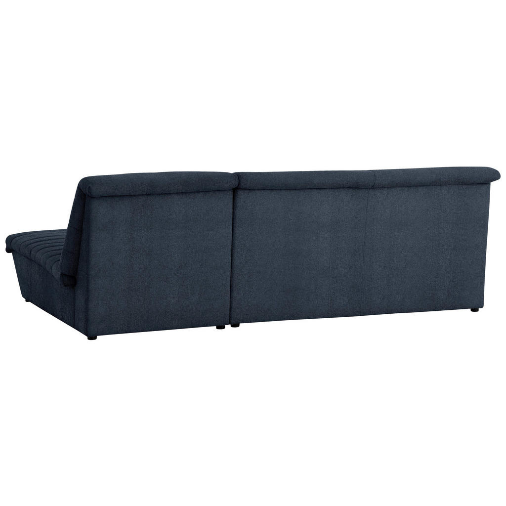 Thumbnail - Looks by W.Joop Ecksofa Looks Viii, Dunkelblau, Textil, Uni, 3-Sitzer, L-Form, Ottomane rechts, 274x168 cm, FSC Mix, Mad...