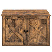 KATZENTOILETTE - Dunkelbraun, Trend, Holzwerkstoff (80/50/53cm) - Boxxx