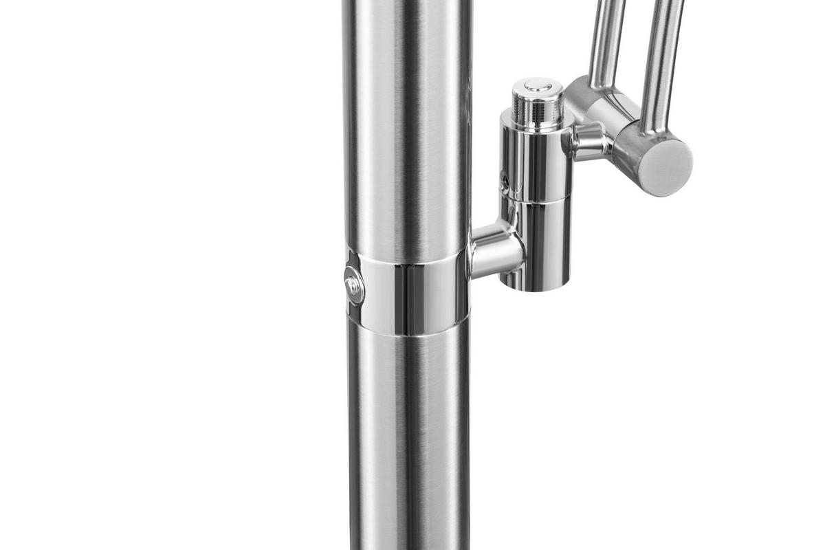 LED-DECKENFLUTER Niko 35/180 cm  - Nickelfarben, KONVENTIONELL, Kunststoff/Metall (35/180cm) - Dieter Knoll