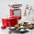 Gebäckdose inkl. Timer - Rot, Basics, Metall (25/25/13cm) - Wesco