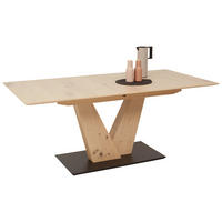 ESSTISCH 180-220/90/75 cm Echtholz  Holz, Holzwerkstoff ausziehbar, In verschiedenen Grössen erhältlich, in verschiedenen Holzarten erhältlich, Variantenauswahl rechteckig Eiche Bianco  - Eiche Bianco, Design, Holz/Holzwerkstoff (180-220/90/75cm) - Dieter Knoll