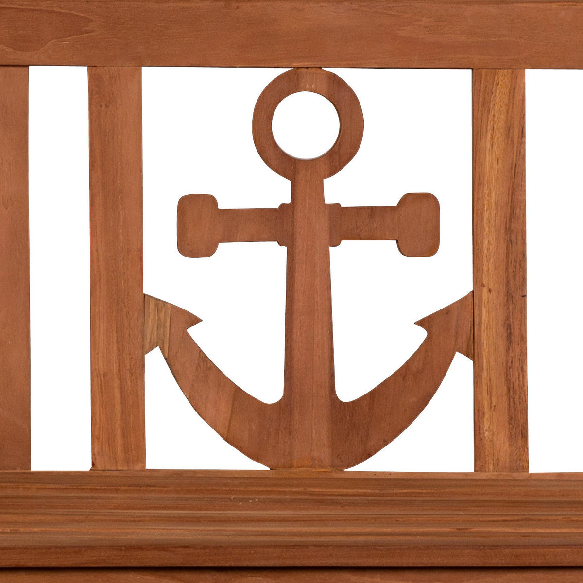 GARTENBANK 120/89/60 cm Teakholz   - Teakfarben, Basics, Holz (120/89/60cm) - Gardenson