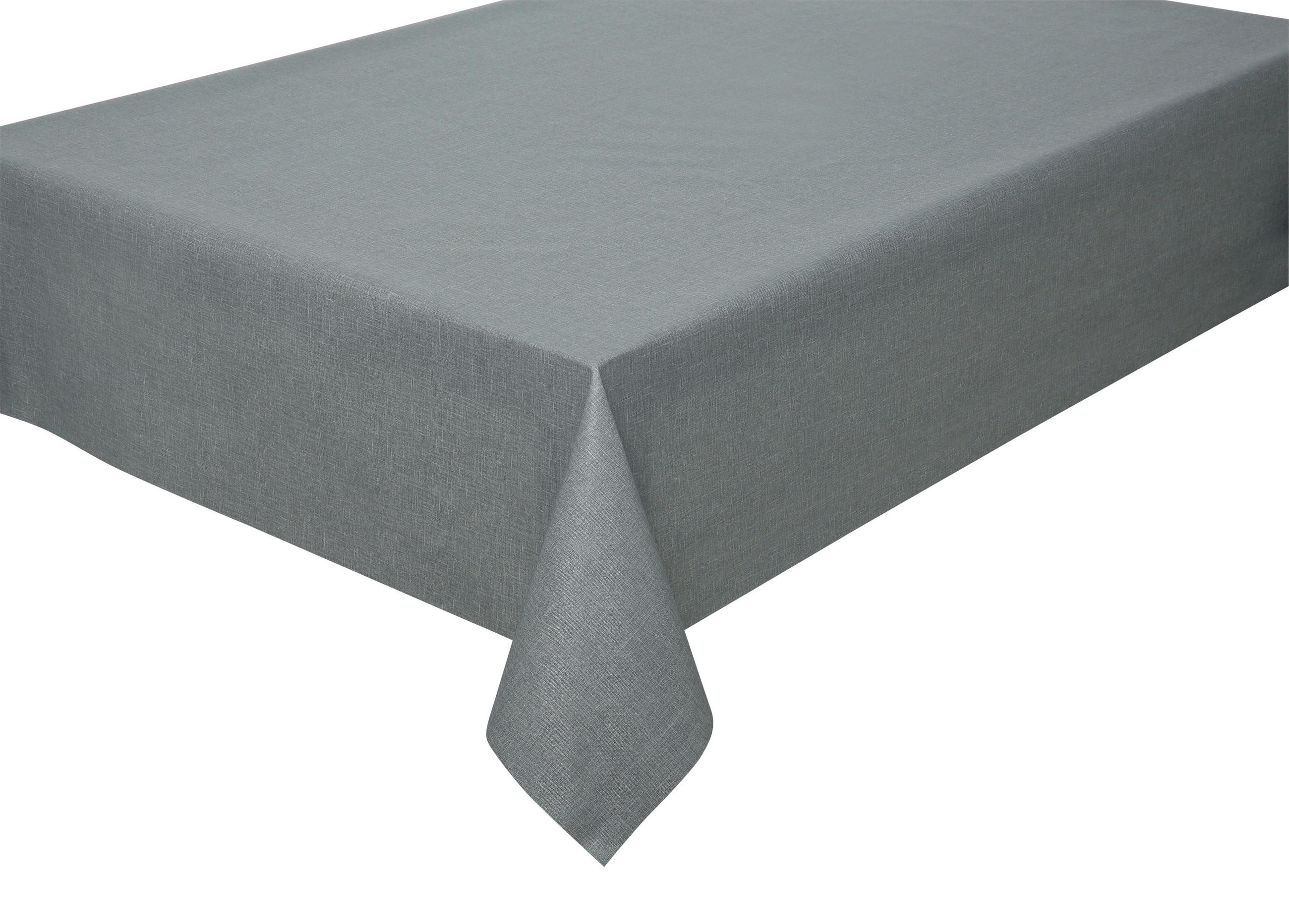 TISCHDECKE OSLO 140 cm  - Grau, Basics, Textil (140cm) - Peyer Syntex