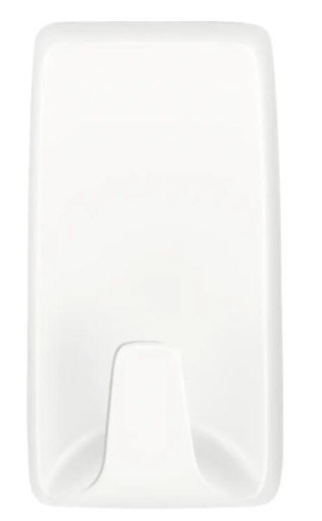 KLEBEHAKEN 3 Stück  in Weiß  - Weiß, Basics, Kunststoff (1,6/3,9/2,1cm) - Tesa