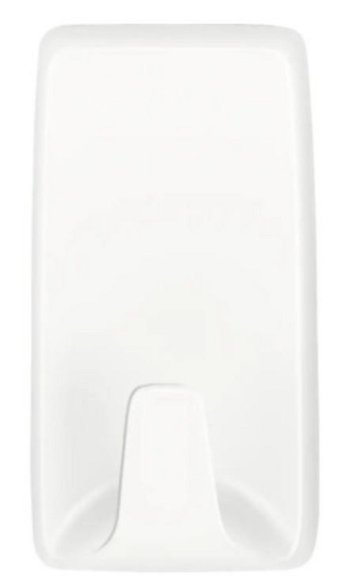 KLEBEHAKEN 3 Stück  in Weiß  - Weiß, Basics, Kunststoff (1,6/3,9/2,1cm) - Tesa