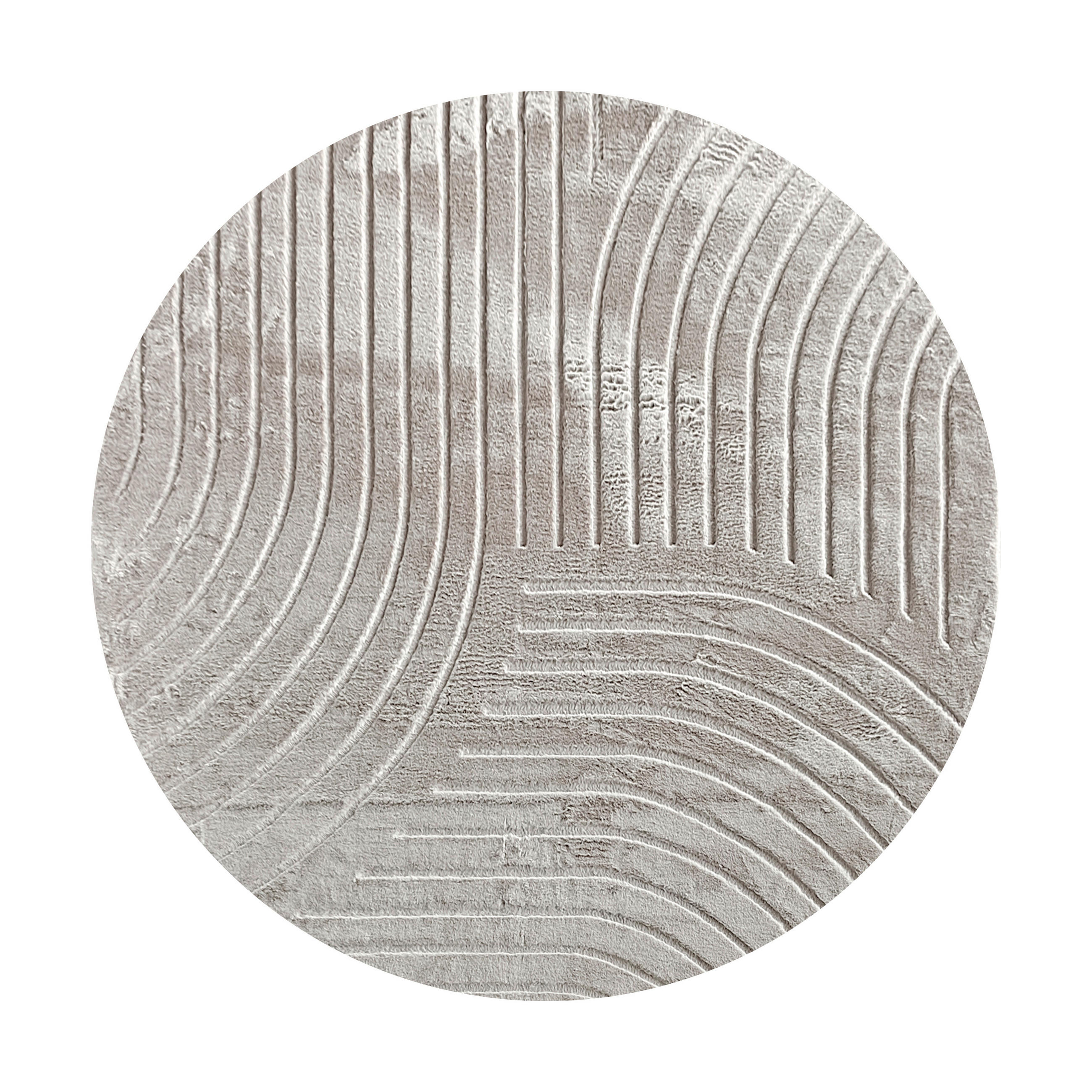 KOBEREC S VYSOKÝM VLASOM, 160 cm, taupe - taupe, Design, textil/plast (160cm) - Novel