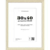 BILDERRAHMEN 33,1/43.2/2.5 cm  - Ahornfarben, Basics, Holzwerkstoff (33,1/43.2/2.5cm)