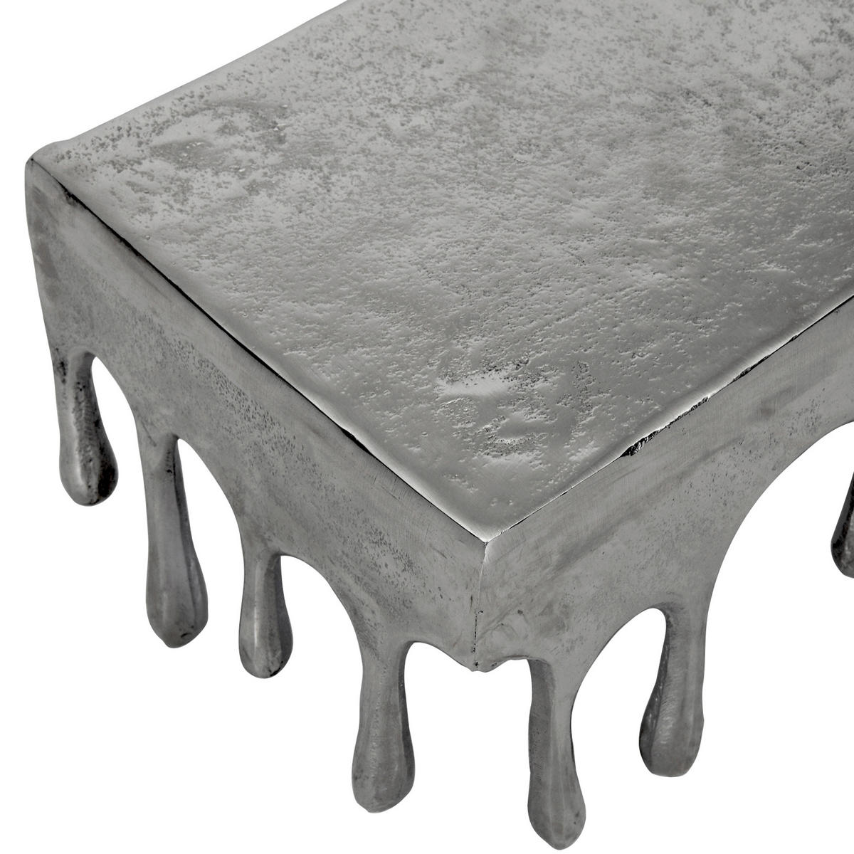 ETAJERĂ DE PERETE 42/17/20 cm  - argintiu, Modern, metal (42/17/20cm) - Ambia Home