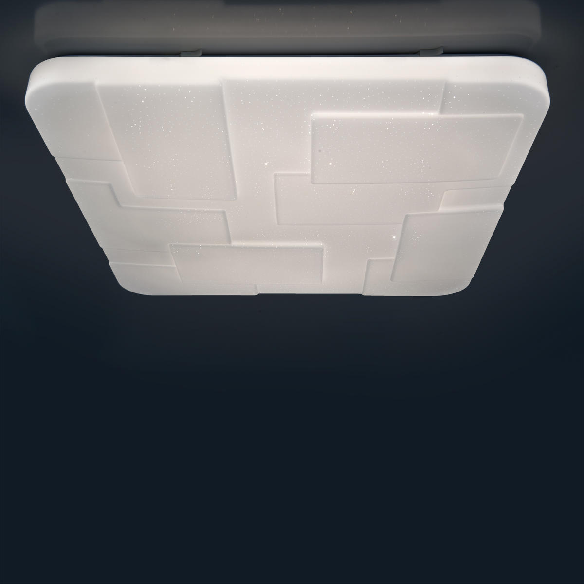 LED-DECKENLEUCHTE 54/6,5 cm   - Weiß, Design, Kunststoff/Metall (54/6,5cm) - Näve