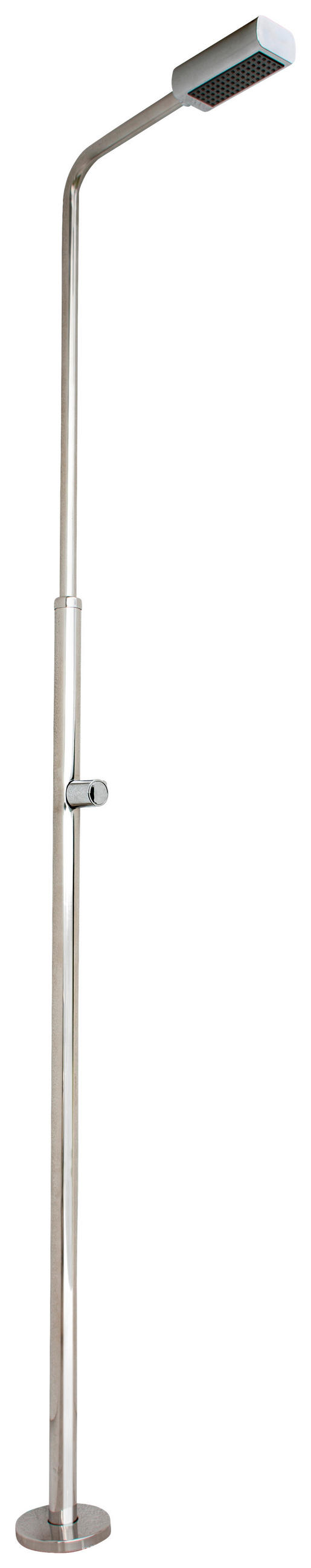 TRÄDGÅRDSDUSCH - stålfärgad, Klassisk, metall (4,3/216cm) - Gre