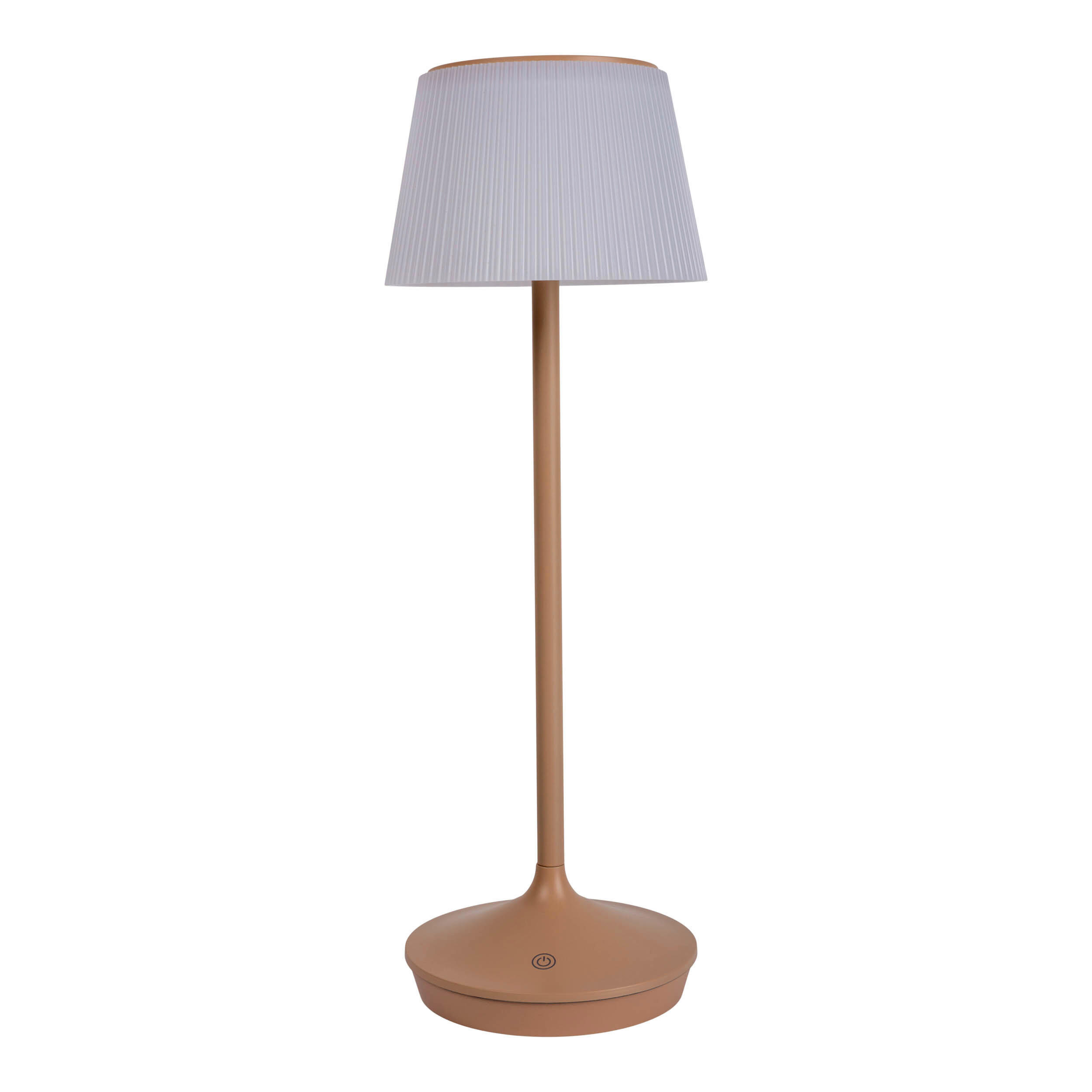 SOLARLEUCHTE  - Beige/Weiß, Trend, Kunststoff/Metall (13/38cm) - Näve
