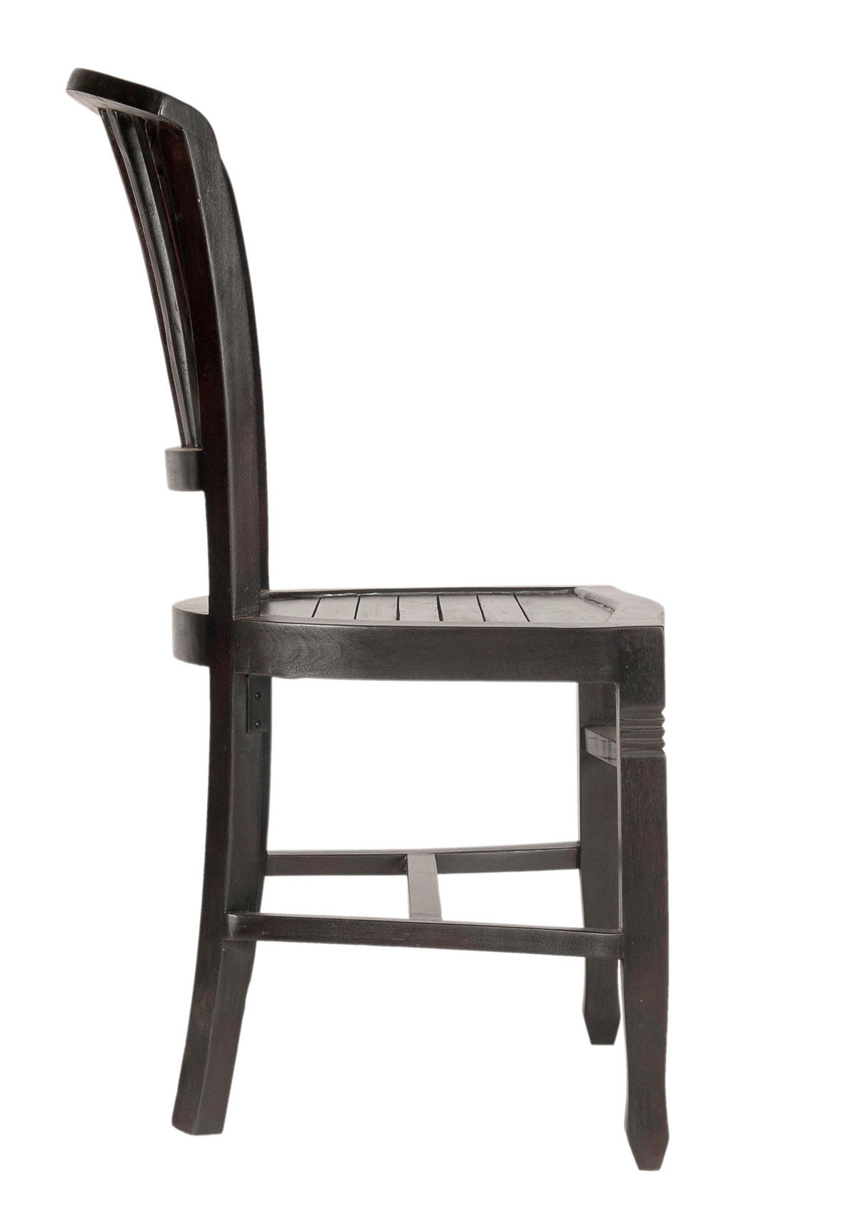 STUHL in Holz Dunkelbraun  - Dunkelbraun, MODERN, Holz (50/95/55cm) - MID.YOU
