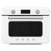 MINIBACKOFEN 50´s Style  - Weiß, Basics, Metall (50/40/51cm) - SMEG