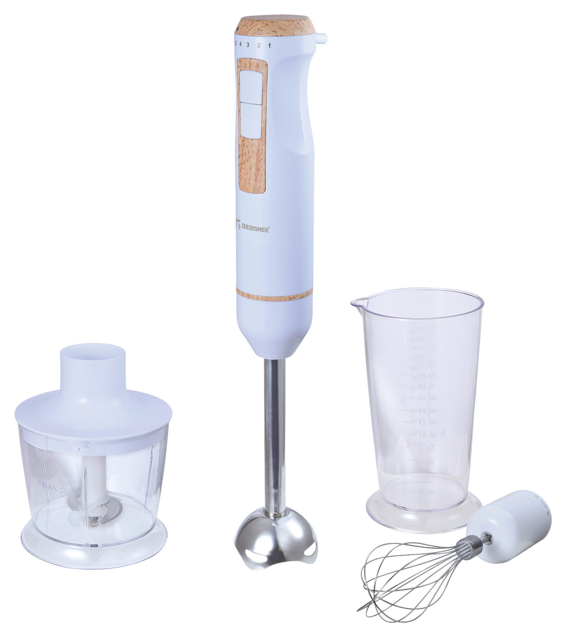 STABMIXER  - Weiß, Basics, Kunststoff/Metall (24,5/24,2/14cm)