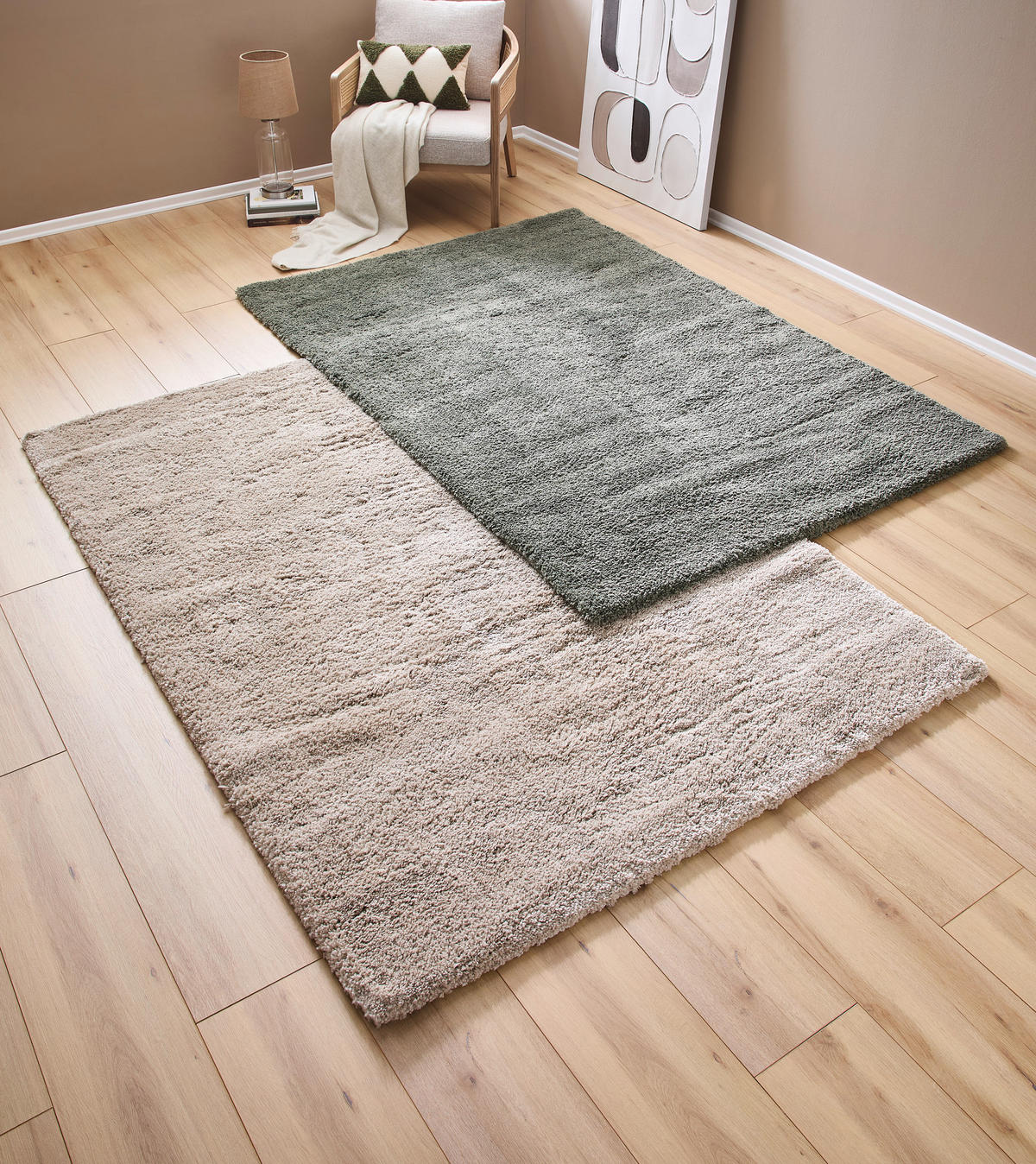 HOCHFLORTEPPICH 160/230 cm Beige  - Beige, Basics, Textil (160/230cm) - Novel