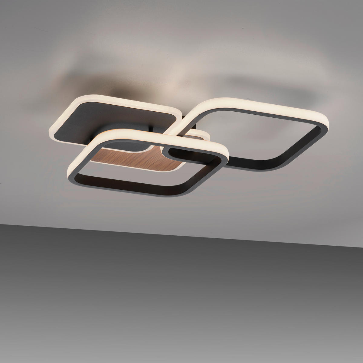 STROPNA LED-SVETILKA  Sevent 36 W/4700 lm/3000 K/230 V/ - Design, kovina/umetna masa (46/39,4/8,7cm)