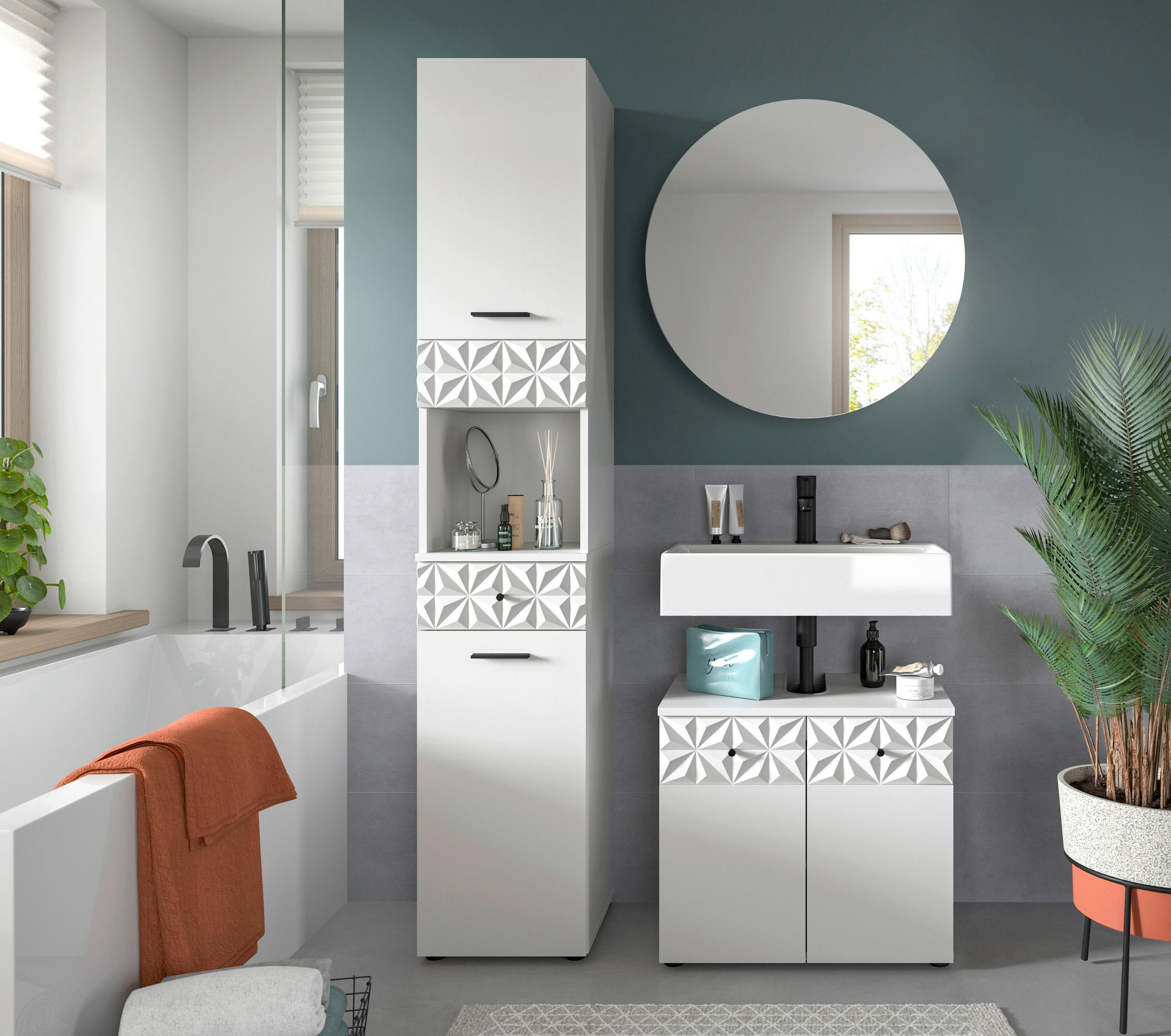 MID.YOU KÚPEĽŇA biela