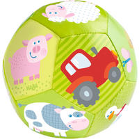 SPIELBALL BAUERNHOF Multicolor  - Multicolor, Basics, Kunststoff/Textil (11cm) - Haba