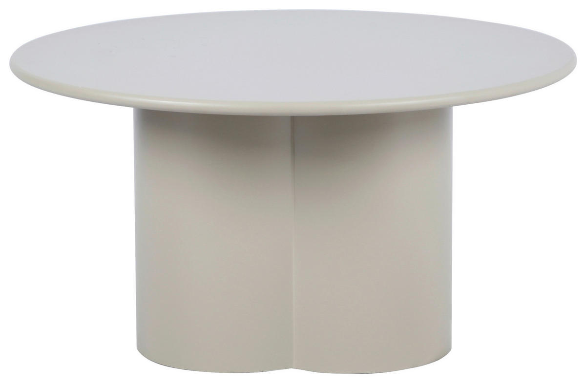 COUCHTISCH 80/80/42 cm rund Kaschmir  - Kaschmir, Design, Holzwerkstoff/Metall (80/80/42cm) - Stylife