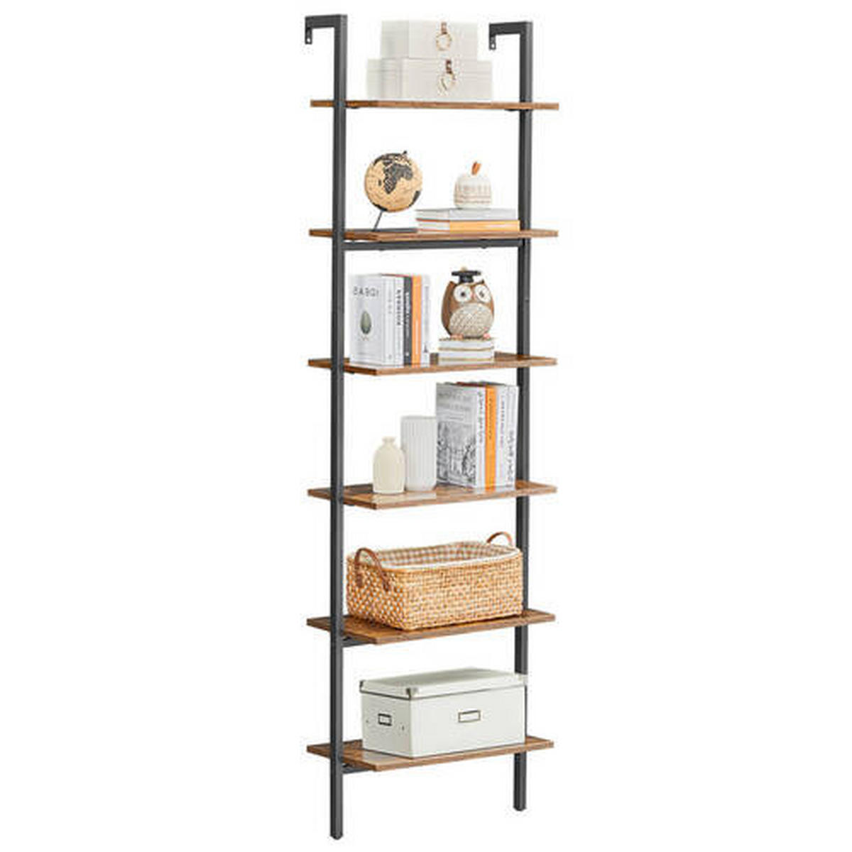REGAL Braun, Schwarz  60/204,8/30 cm  - Schwarz/Braun, Trend, Holzwerkstoff (60/204,8/30cm) - Boxxx