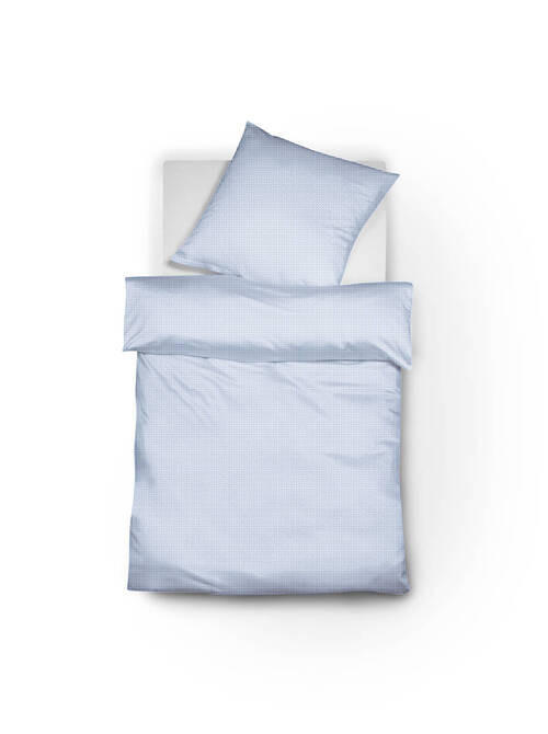 BETTWÄSCHE Porto Jacquard 135/200 cm  - Blau, KONVENTIONELL, Textil (135/200cm) - Fleuresse