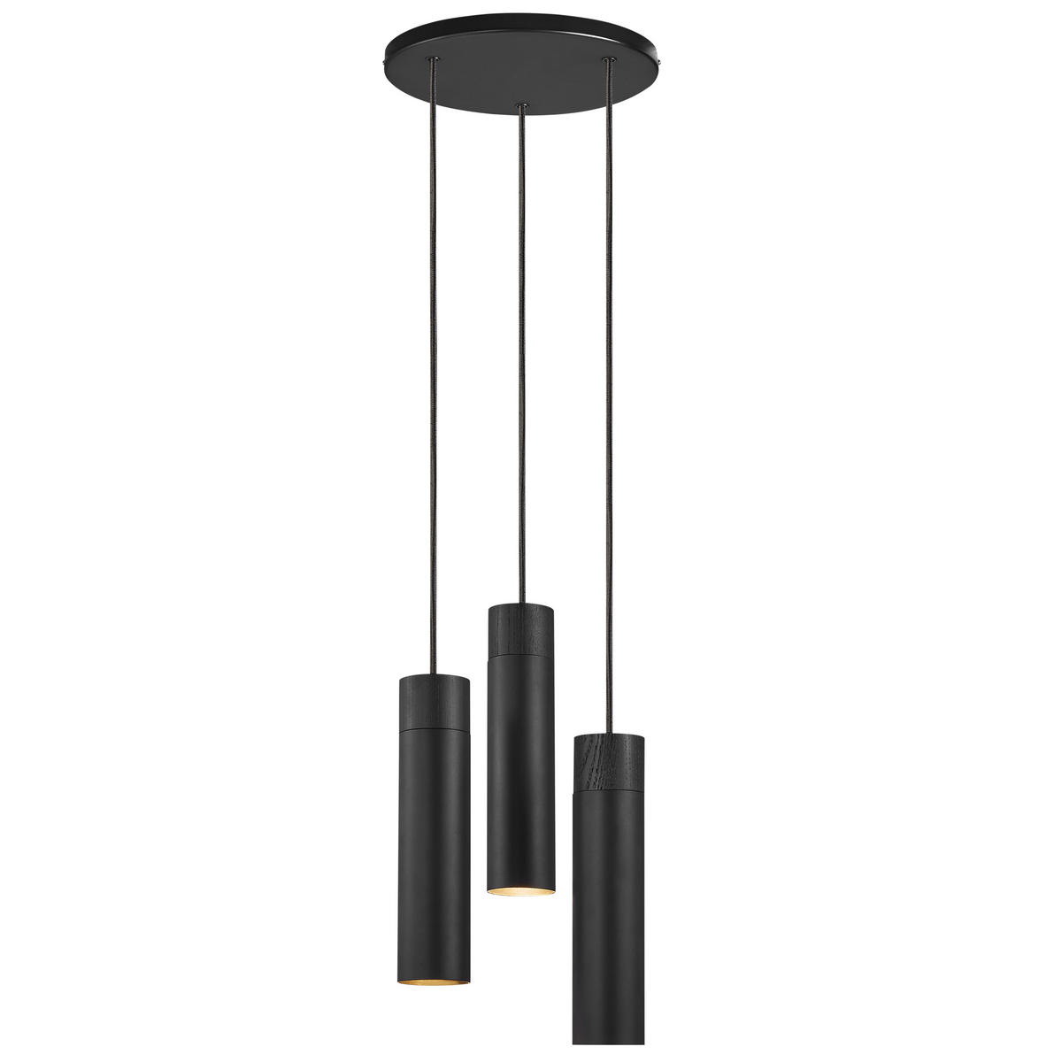 PENDELLEUCHTE 6/24,6 cm   - Schwarz, KONVENTIONELL, Metall (6/24,6cm) - Nordlux