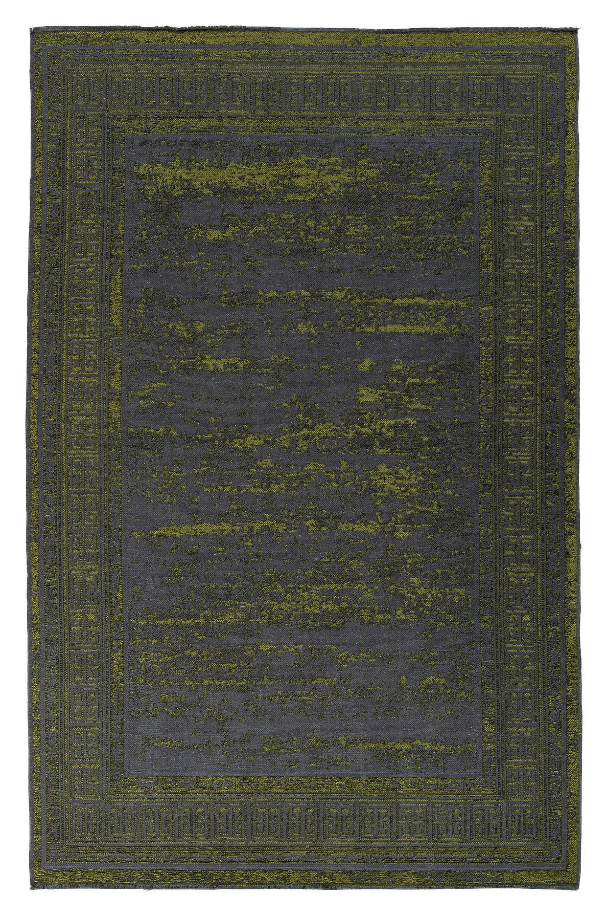 FLACHWEBETEPPICH 80/150 cm  - Grün, Konventionell, Textil (80/150cm)