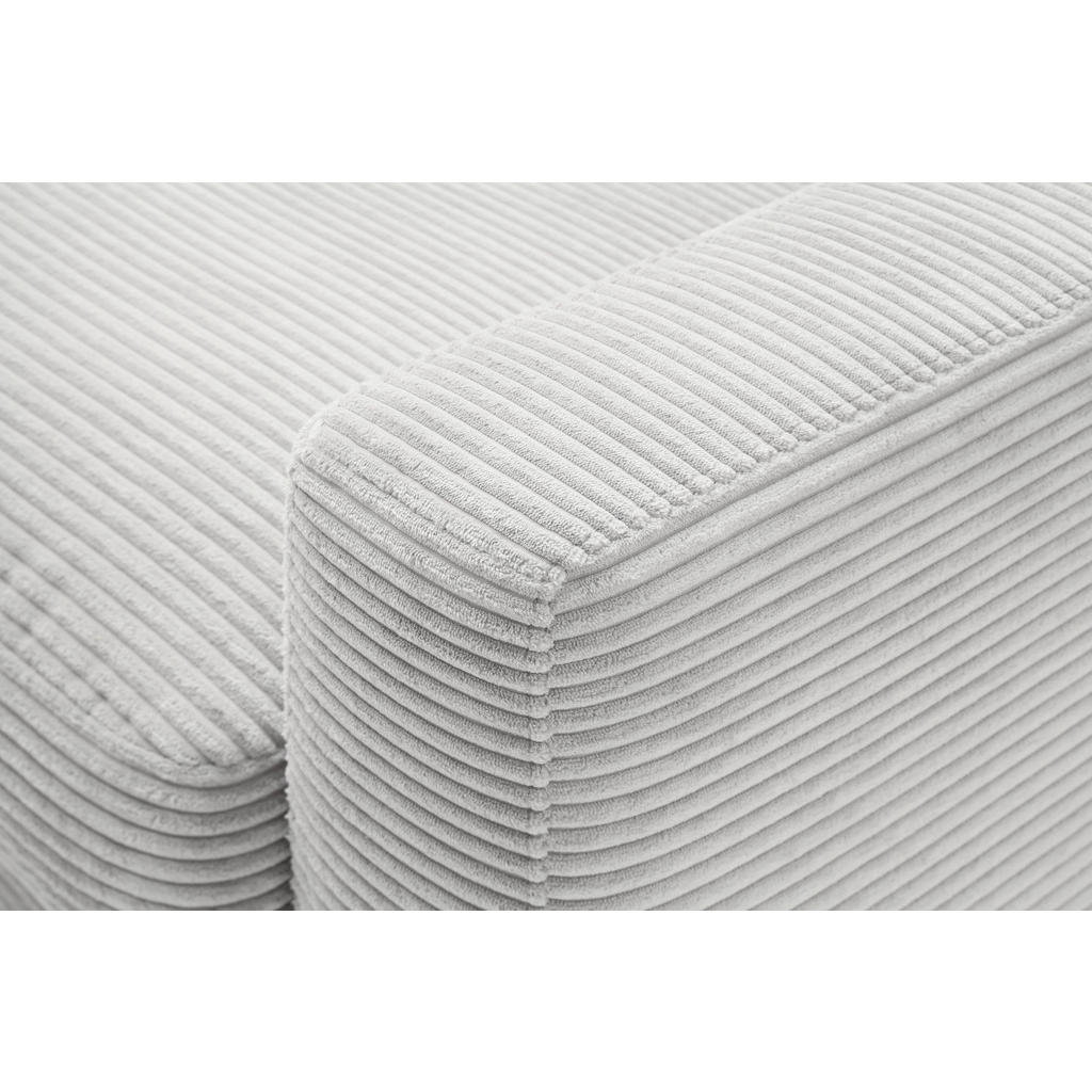 Thumbnail - Pure Home Lifestyle Ecksofa, Natur, Beige, Textil, 4-Sitzer, Ottomane rechts, L-Form, 272x190 cm, Goldenes M, Dgm, Typen...