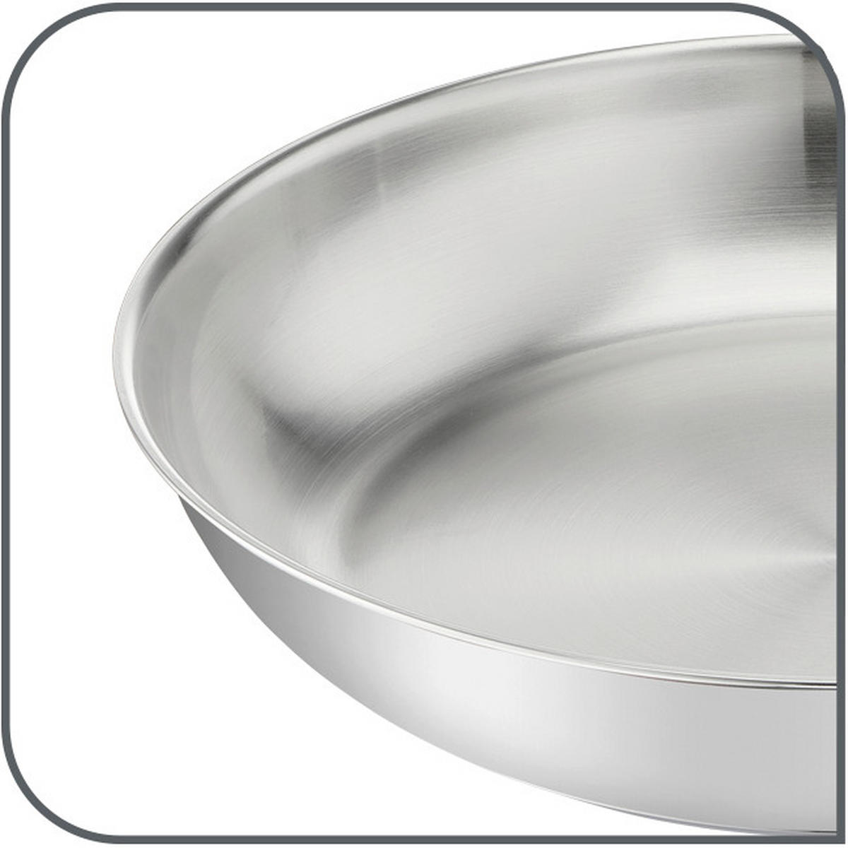 PFANNENSET VIRTUOSO Edelstahl 2-teilig  - Edelstahlfarben, Basics, Metall (49,5/32,5/9,0cm) - Tefal