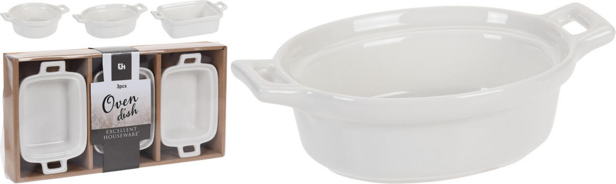 UGNSFORM   - vit, Basics, keramik (29/5/15cm)