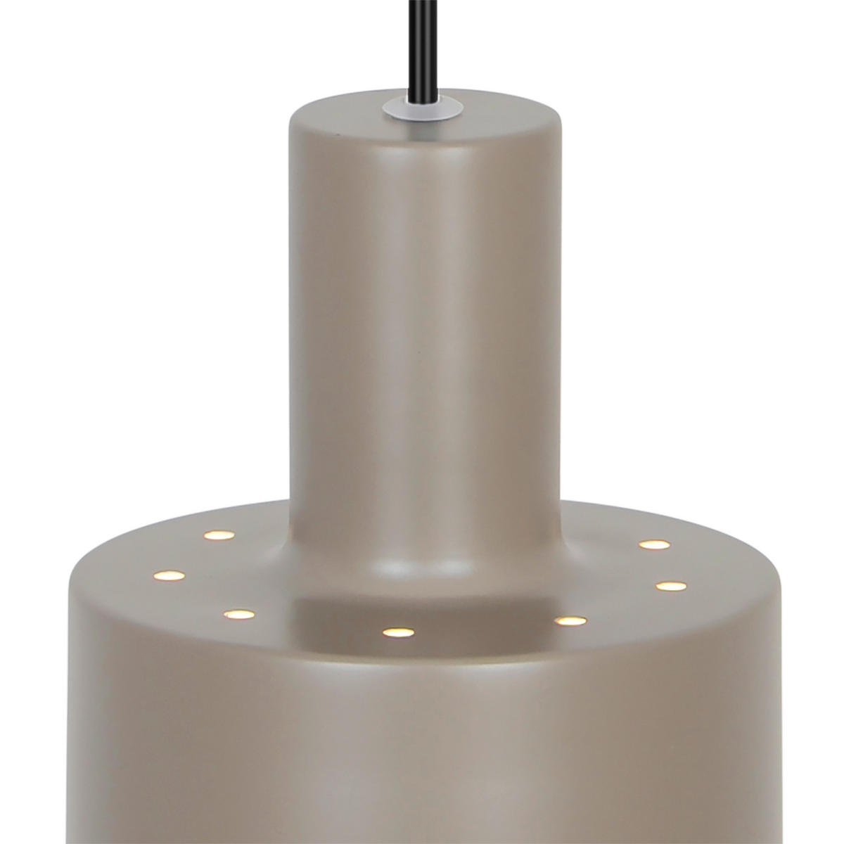 HÄNGELEUCHTE 12,5/14,5 cm   - Hellbraun, Trend, Metall (12,5/14,5cm) - Nordlux