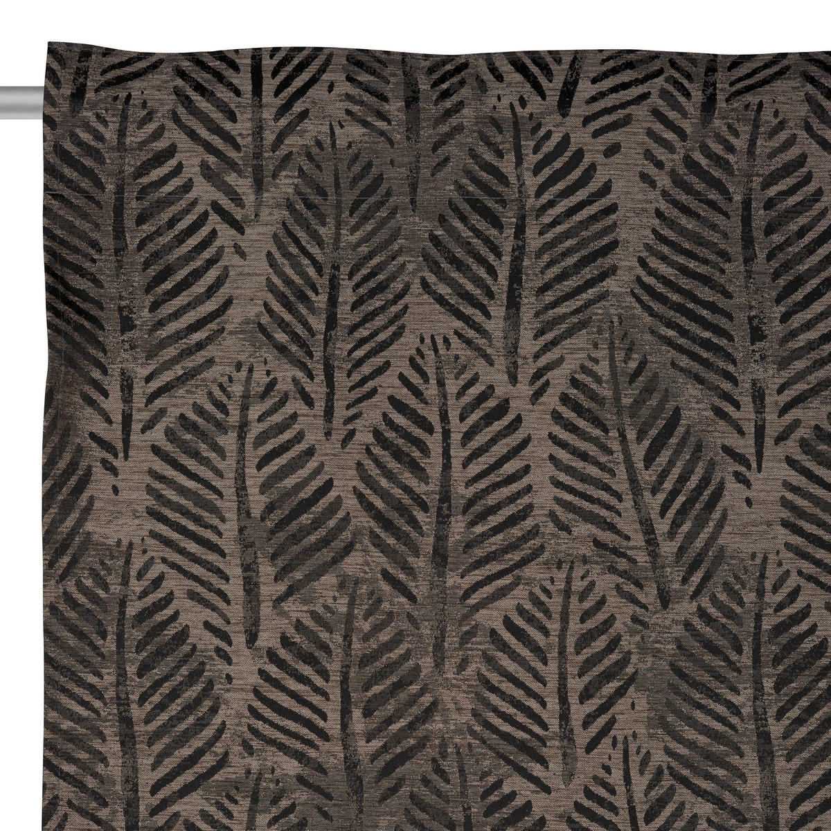 FERTIGVORHANG  blickdicht   140/245 cm  - Braun, Trend, Textil (140/245cm) - Esposa