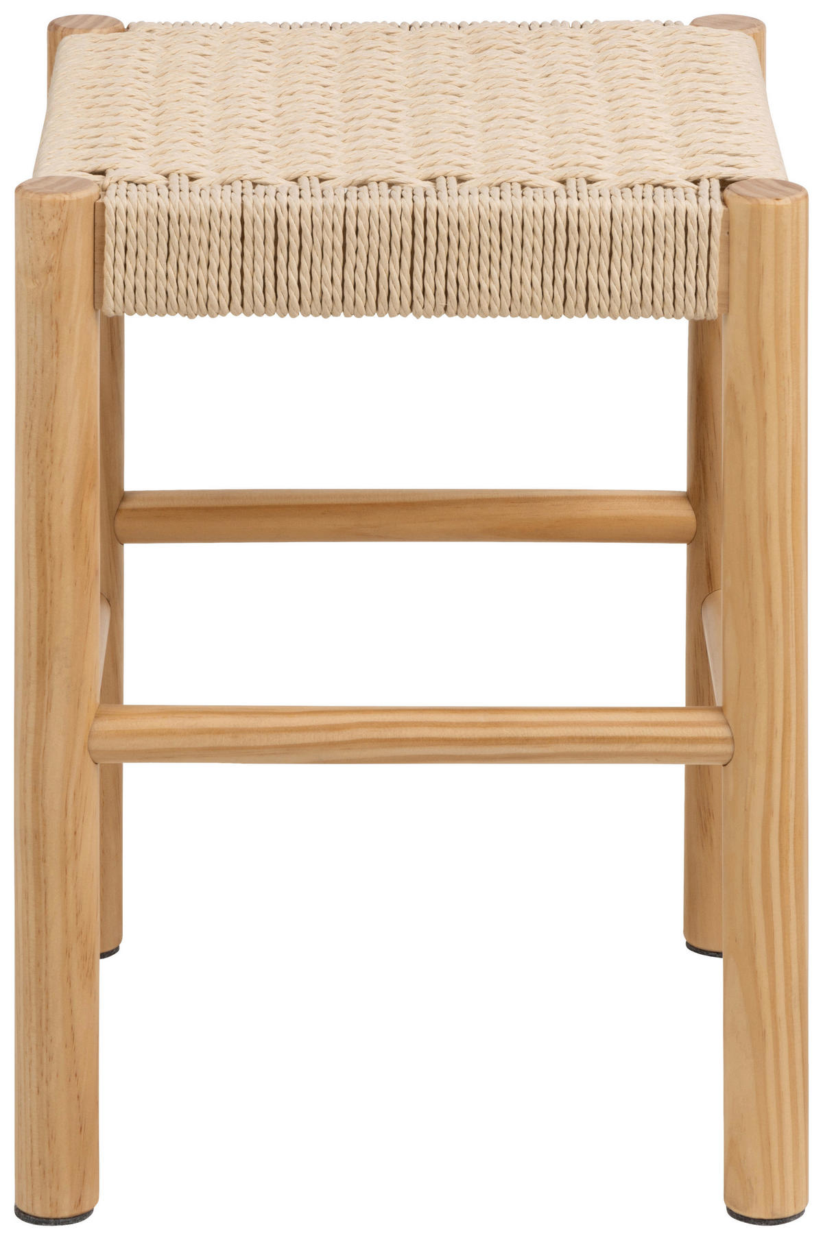 TABURE, les, tekstil naravne barve  - naravne barve, Trend, tekstil/les (35/45/35cm) - MID.YOU