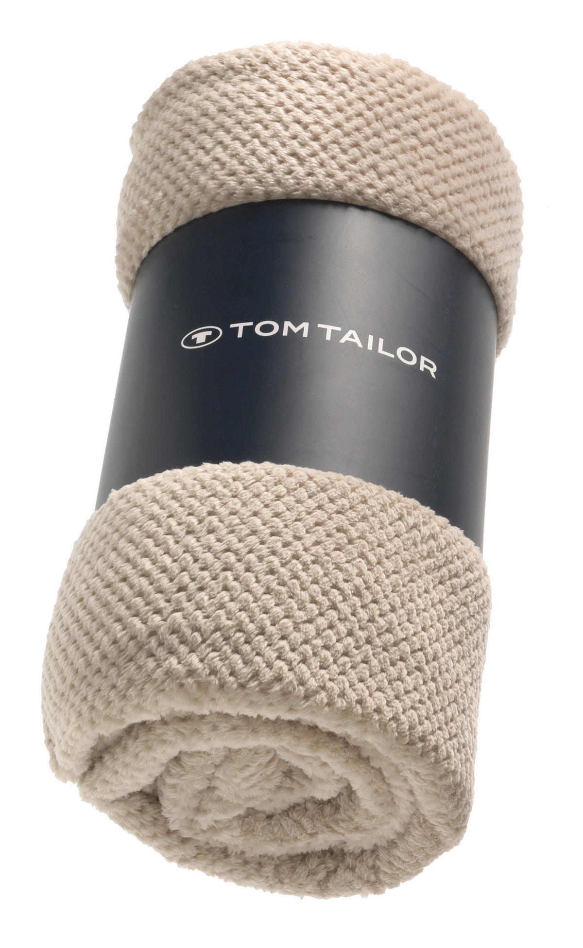 PĂTURĂ 220/240 cm  - bej, Basics, textil (220/240cm) - Tom Tailor