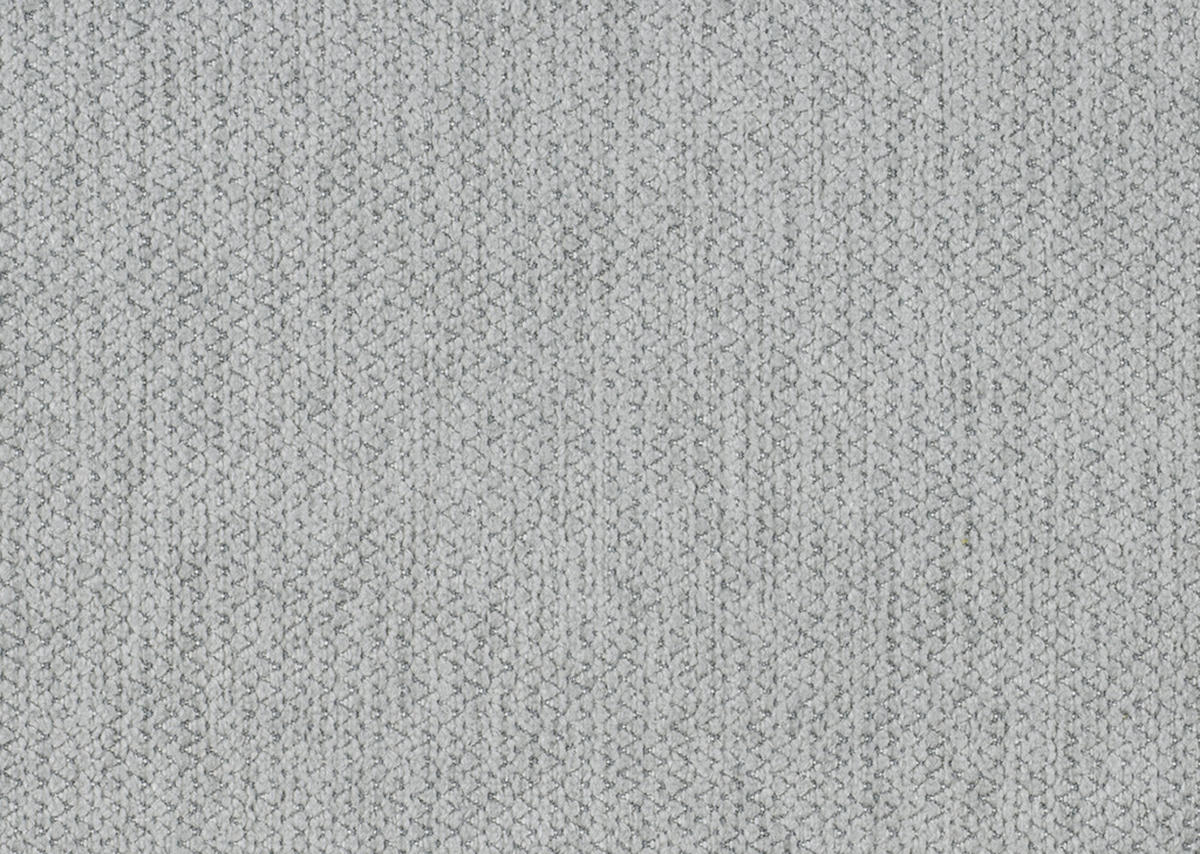 ECKSOFA in Chenille Hellgrau  - Chromfarben/Hellgrau, Design, Textil/Metall (323/222cm) - Beldomo Style