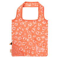 SHOPPER - Aprikose/Weiß, Trend, Kunststoff (38/38/0.5cm)