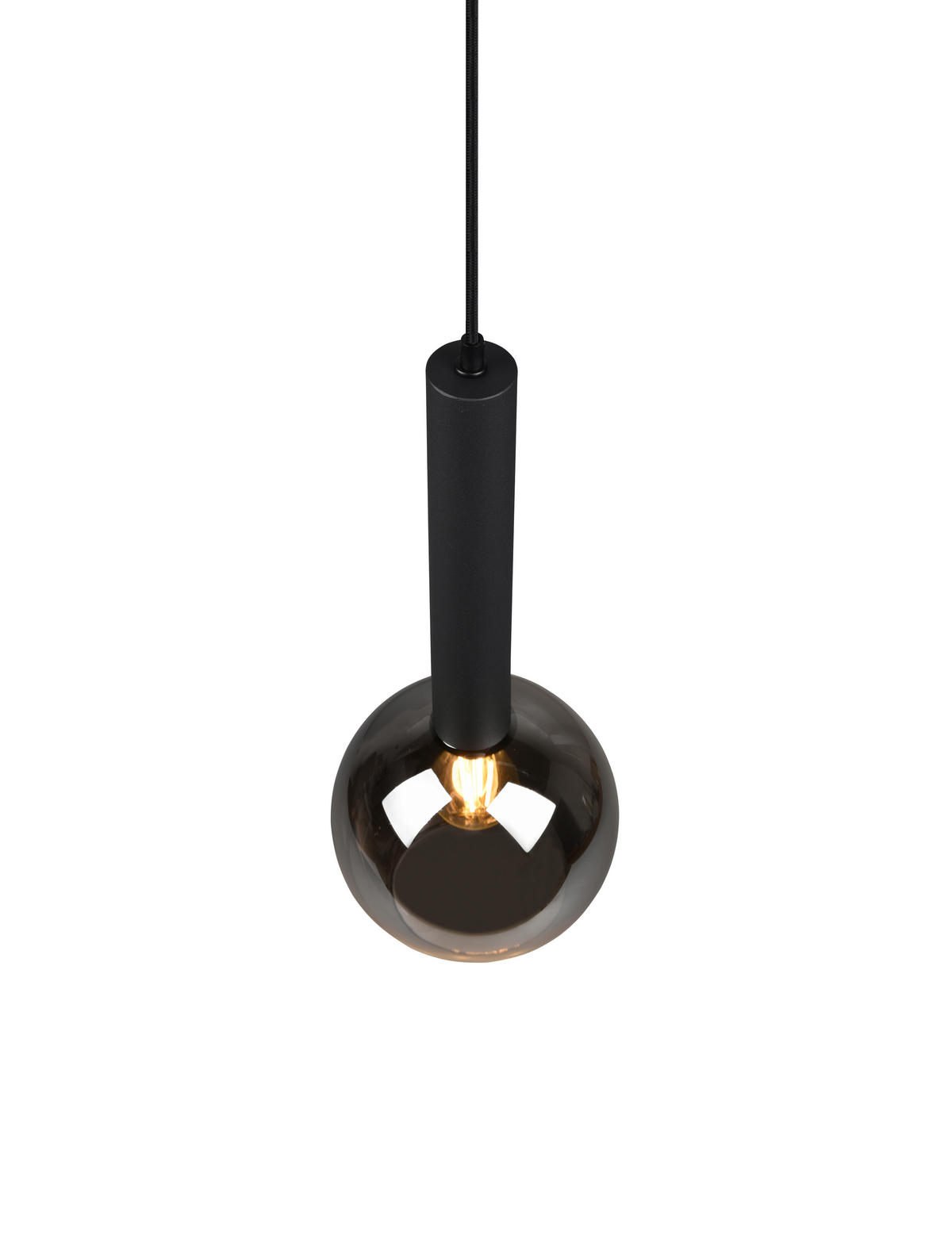 HÄNGELEUCHTE 20/150 cm  - Schwarz, Design, Metall (20/150cm) - Dieter Knoll