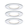 LED-DECKENLEUCHTE 7,8 cm  - Chromfarben/Alufarben, Basics, Metall (7,8cm) - Paulmann