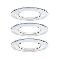 LED-DECKENLEUCHTE 7,8 cm  - Chromfarben/Alufarben, Basics, Metall (7,8cm) - Paulmann