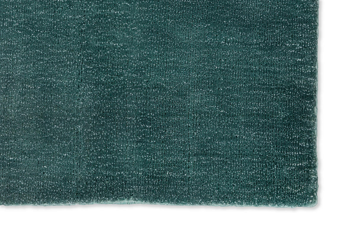 HANDWEBTEPPICH 140/200 cm Aura Grün  - Grün, KONVENTIONELL, Textil (140/200cm) - Schöner Wohnen