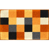 KOBEREC DO KOUPELNY, 60/100 cm - bílá/černá, Basics, textil/plast (60/100cm) - Grund