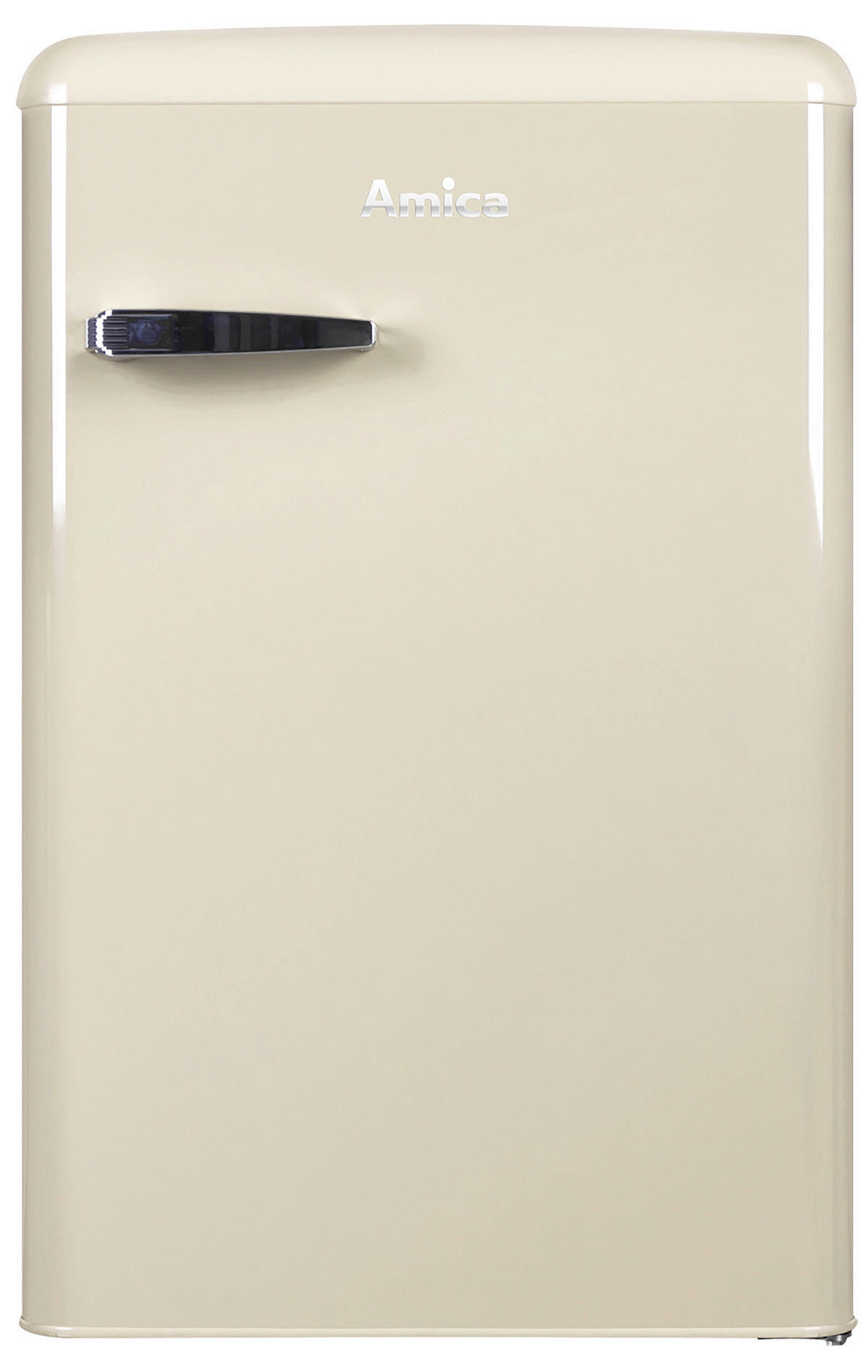 KÜHLSCHRANK 55/86/61,5 cm KS 15615 B  - Beige, Basics, Glas/Metall (55/86/61,5cm) - Amica