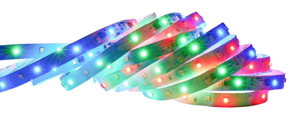 LED-STRIP 500 cm  - Weiß, Basics, Kunststoff (500cm)