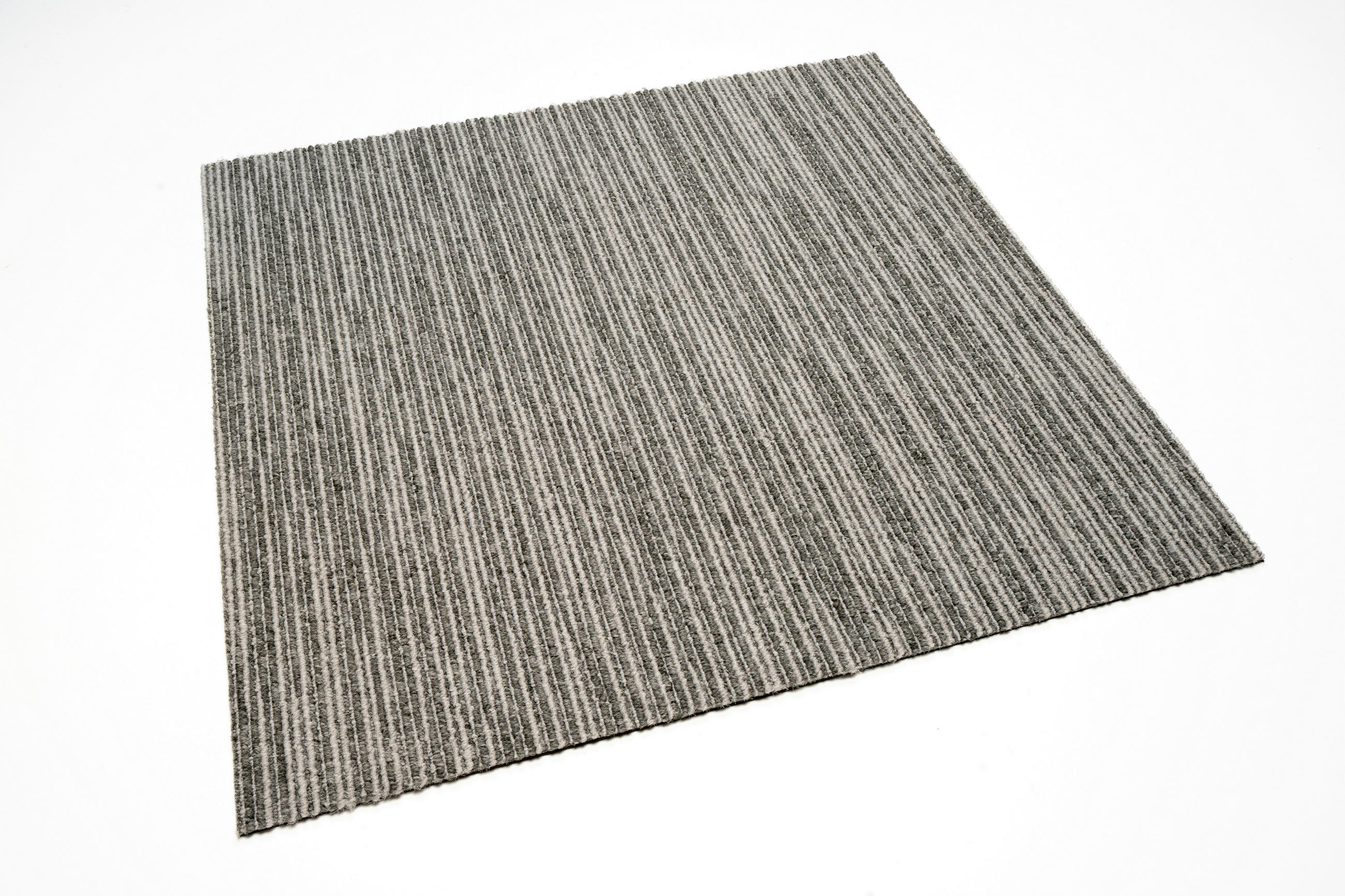 TEPPICHFLIESE 50/50 cm  in Hellgrau  - Hellgrau, Basics, Textil (50/50cm)