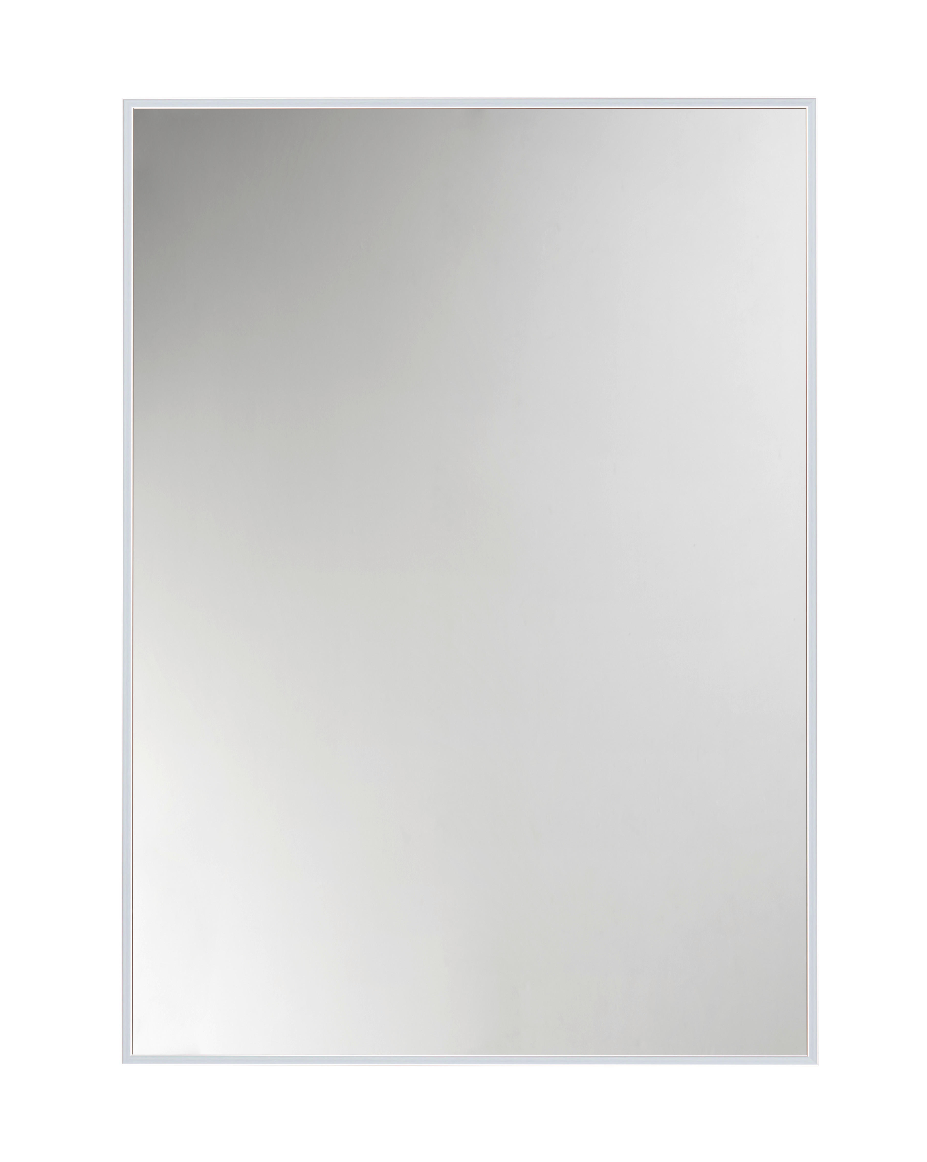 VÄGGSPEGEL 51/71/2 cm    - alufärgad/silver, Design, metall/glas (51/71/2cm)