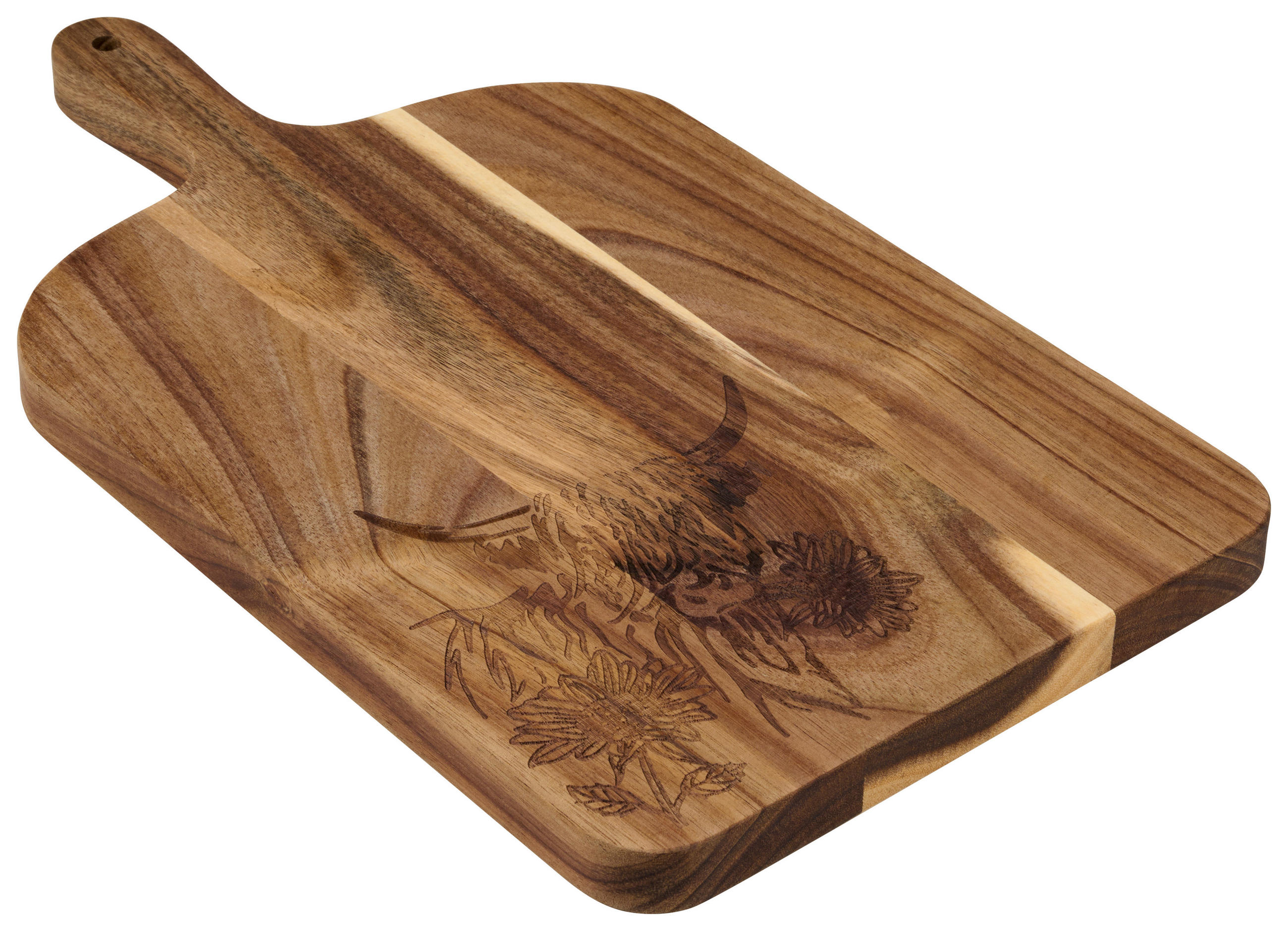 DEKOTABLETT   22,9/40,6/2 cm   - Akaziefarben, Trend, Holz (22,9/40,6/2cm) - Ambia Home