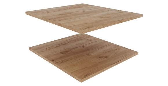 EINLEGEBODENSET 47,7/51/1,6 cm   - Eiche Artisan, KONVENTIONELL, Holzwerkstoff (47,7/51/1,6cm) - Linea Natura