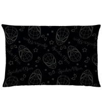 KISSENHÜLLE Spider-Man 40/60 cm  - Schwarz, Basics, Textil (40/60cm) - Disney