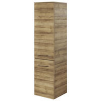 MIDISCHRANK 30/121/33 cm  - Chromfarben/Eichefarben, KONVENTIONELL, Glas/Holzwerkstoff (30/121/33cm) - Pelipal