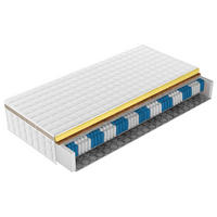 BOXSPRINGMATRATZE - Weiss, Textil (160/200cm)